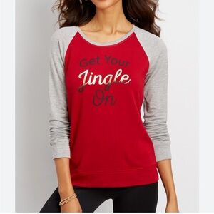 Maurices size 1 baseball style sweatshirt